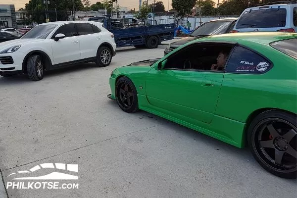 NIssan S15 looking better than a Porsche