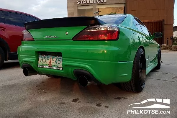 Nissan S15 Rear Quarter on the Road