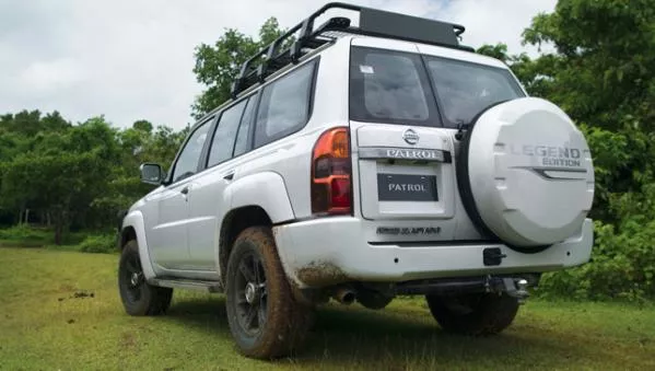 Nissan Patrol Super Safari Legend Edition angular rear