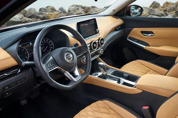 Nissan Sentra's interior