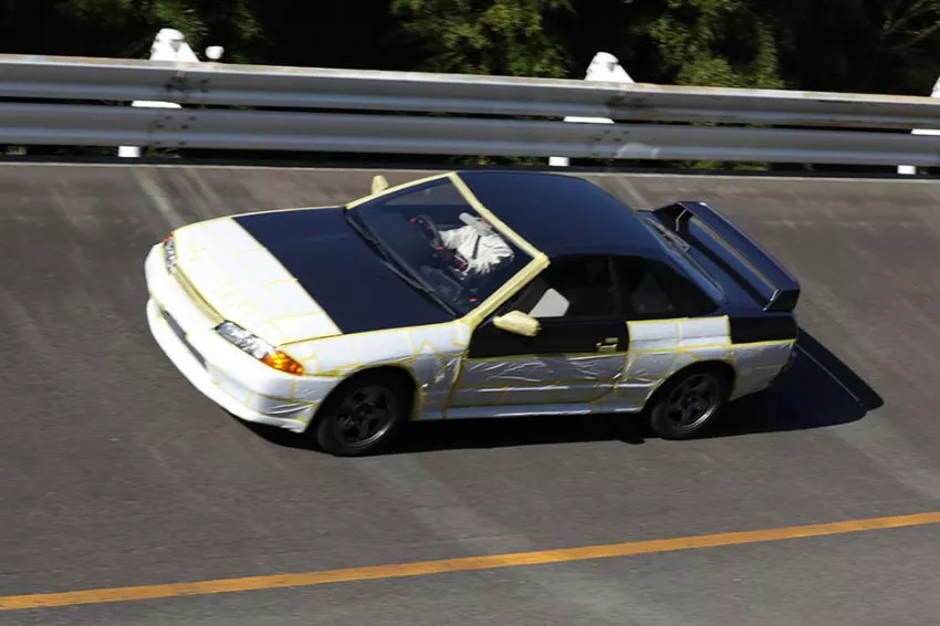 Skyline GT-R testing 