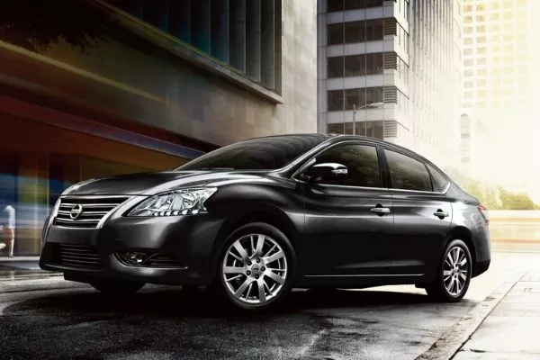 A picture of the current Philippine-spec Nissan Sylphy.