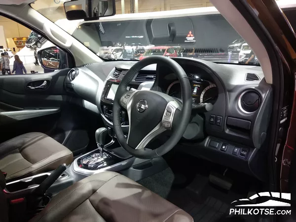 cabin of the Nissan Terra at the 2018 Gaikindo Indonesia International Auto Show