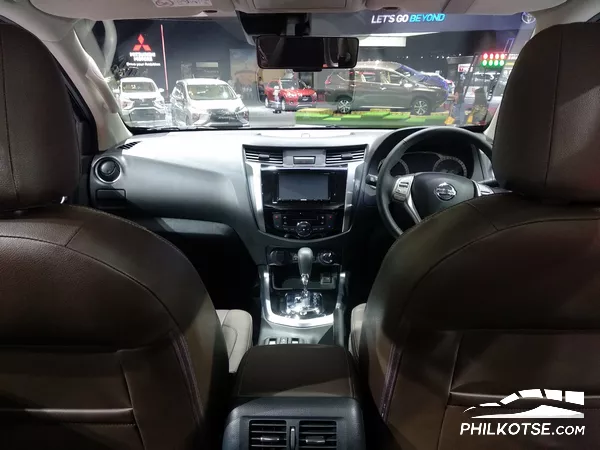 interior of the Nissan Terra at the 2018 Gaikindo Indonesia International Auto Show