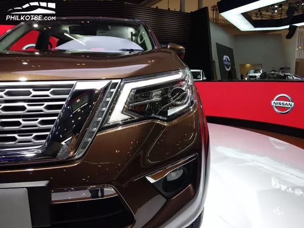 half front of the Nissan Terra at the 2018 Gaikindo Indonesia International Auto Show