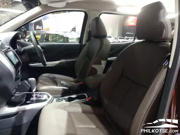 cabin of the Nissan Terra at the 2018 Gaikindo Indonesia International Auto Show