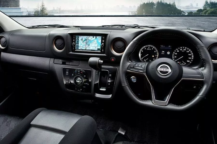 2022 Nissan Urvan interior view
