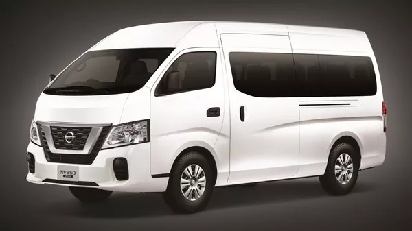 Nissan NV350 Urvan 2018 facelift angular front