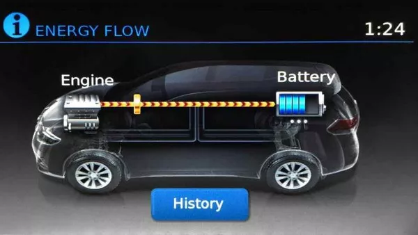 Nissan X-Trail 2018 hybrid engine structure