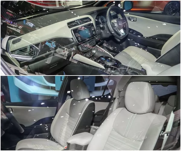 Deliveries of the new Leaf has started in October 2017 in Japan Nissan Leaf EV 2018 interior