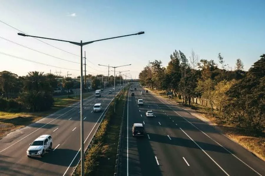 A picture of a portion of NLEX