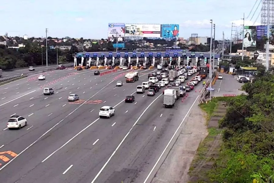 An NLEX toll plaza