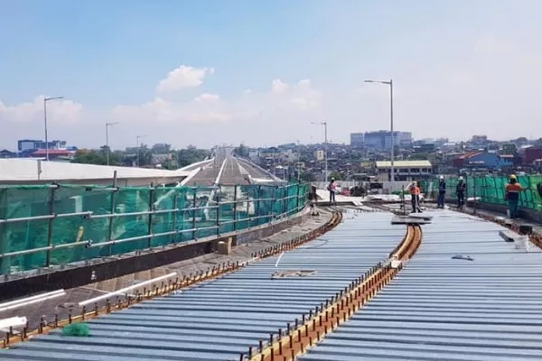 View of the unfinished C3-R10 section