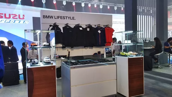 BMW offerings at PIMS 2018 booth