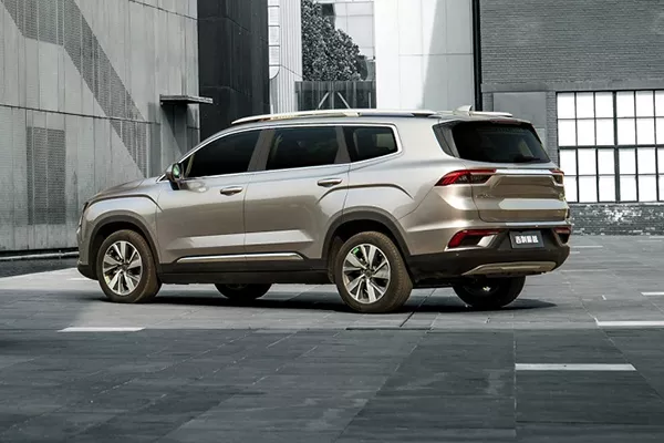 rear of the 2021 Geely Okavango