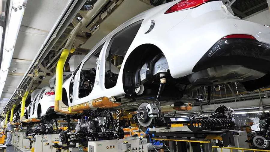 Kia assembly line