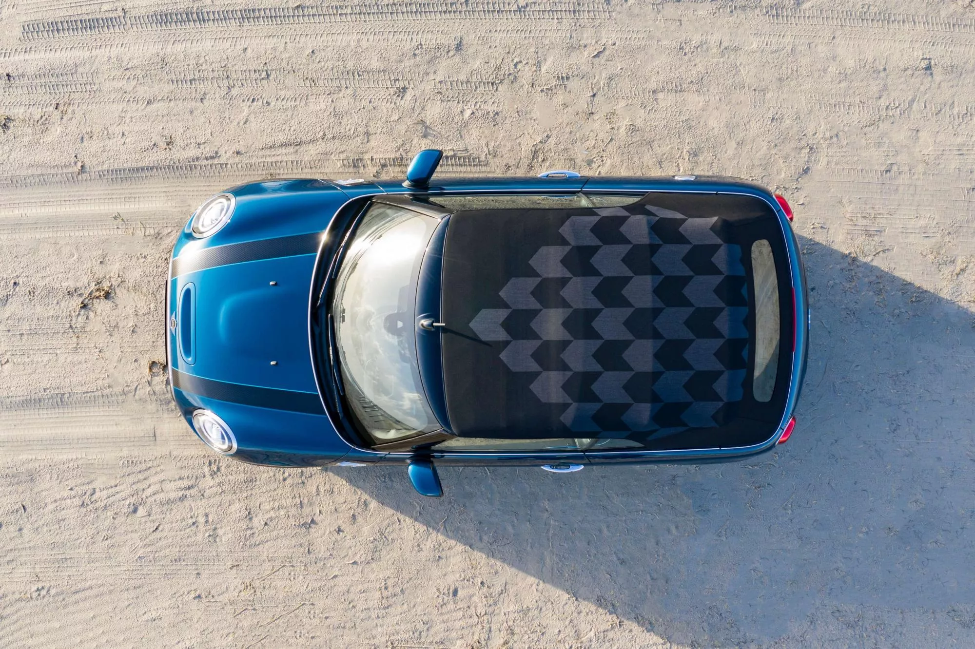 Mini Convertible Sidewalk Edition top view