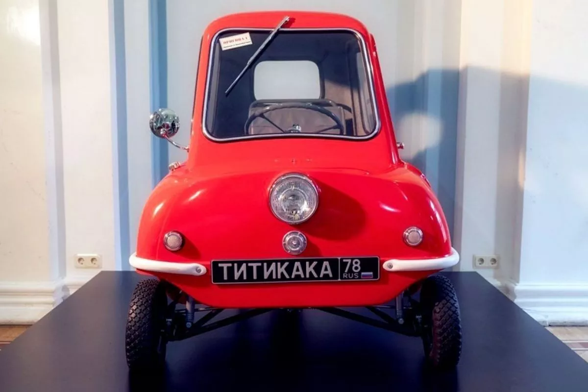 Peel P50 front view