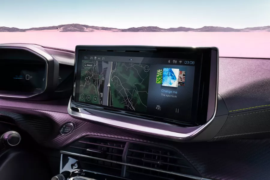 Peugeot 2008 touchscreen