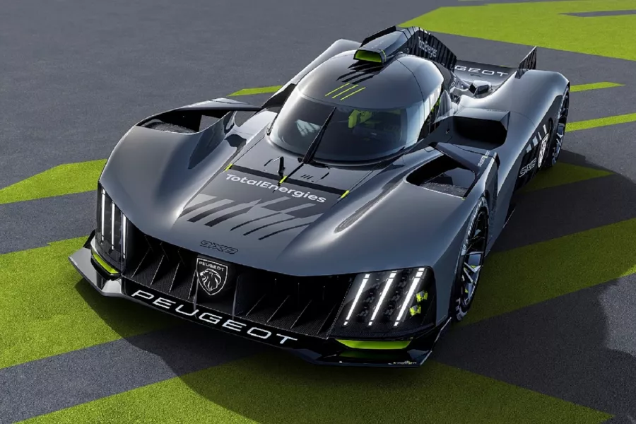 A picture of the Peugeot 9X8 Hypercar