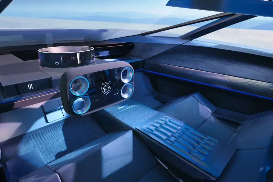 Peugeot Inception Concept interior view