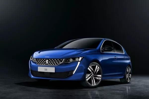 A picture of the 2021 Peugeot 308 render