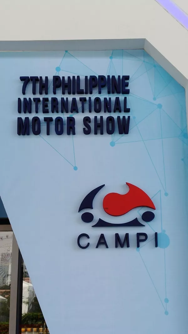 2018 Philippine International Motor Show welcome gate