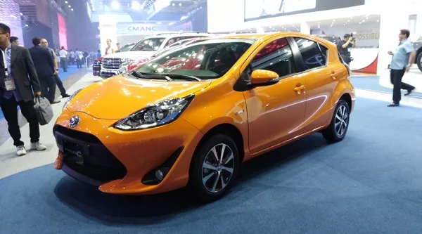 hybrid Prius C at PIMS 2018