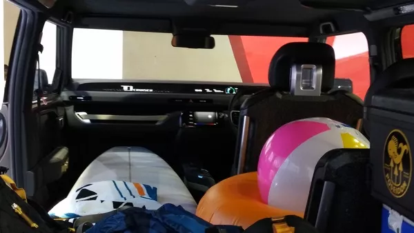 Toyota TJ Cruiser concept at PIMS 2018 - trunk space