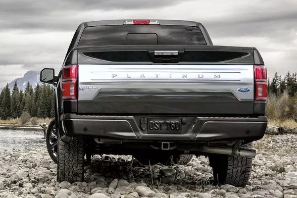 All things considered, the Philippine-spec F-150 Platinum is a steal Platinum rear