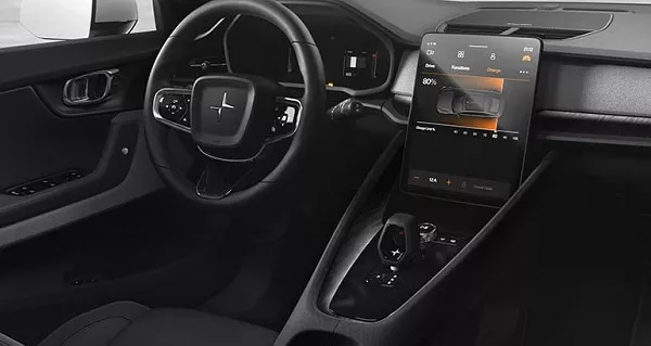 Polestar 2 interior 