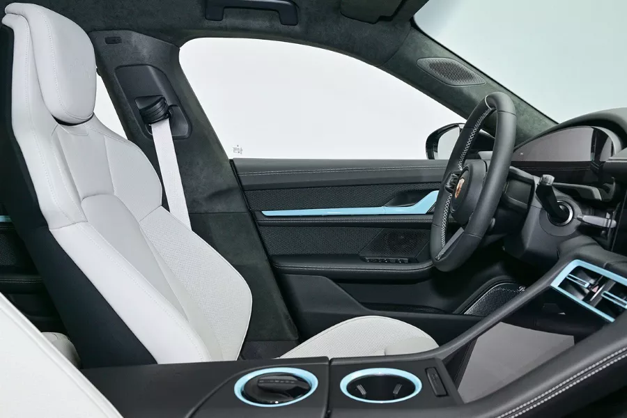 Porsche Taycan front view