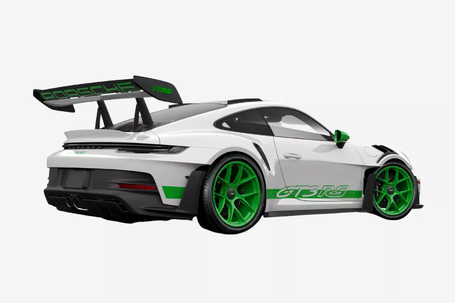 Porsche 911 rear view