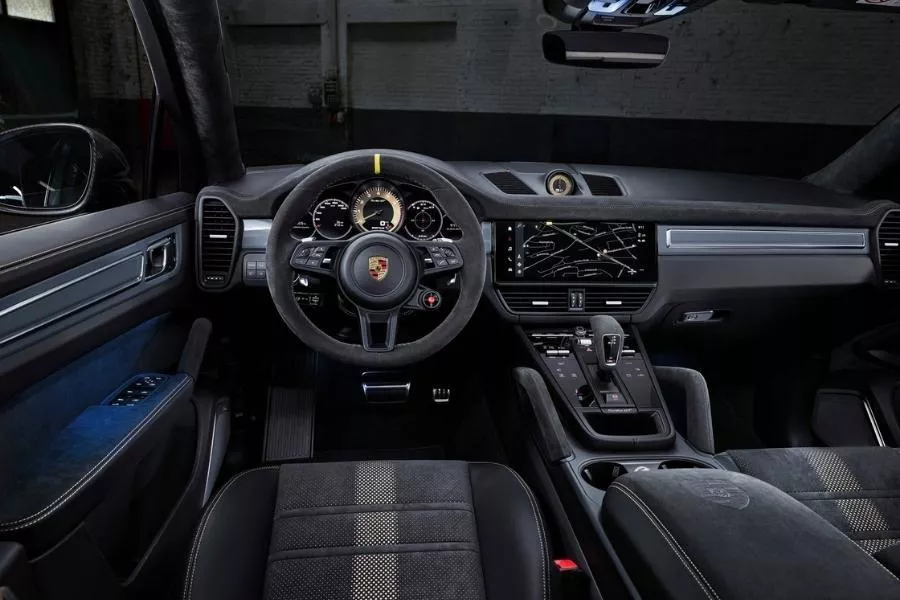 Exclusive Turbo GT interior package Porsche Cayenne Turbo GT interior view