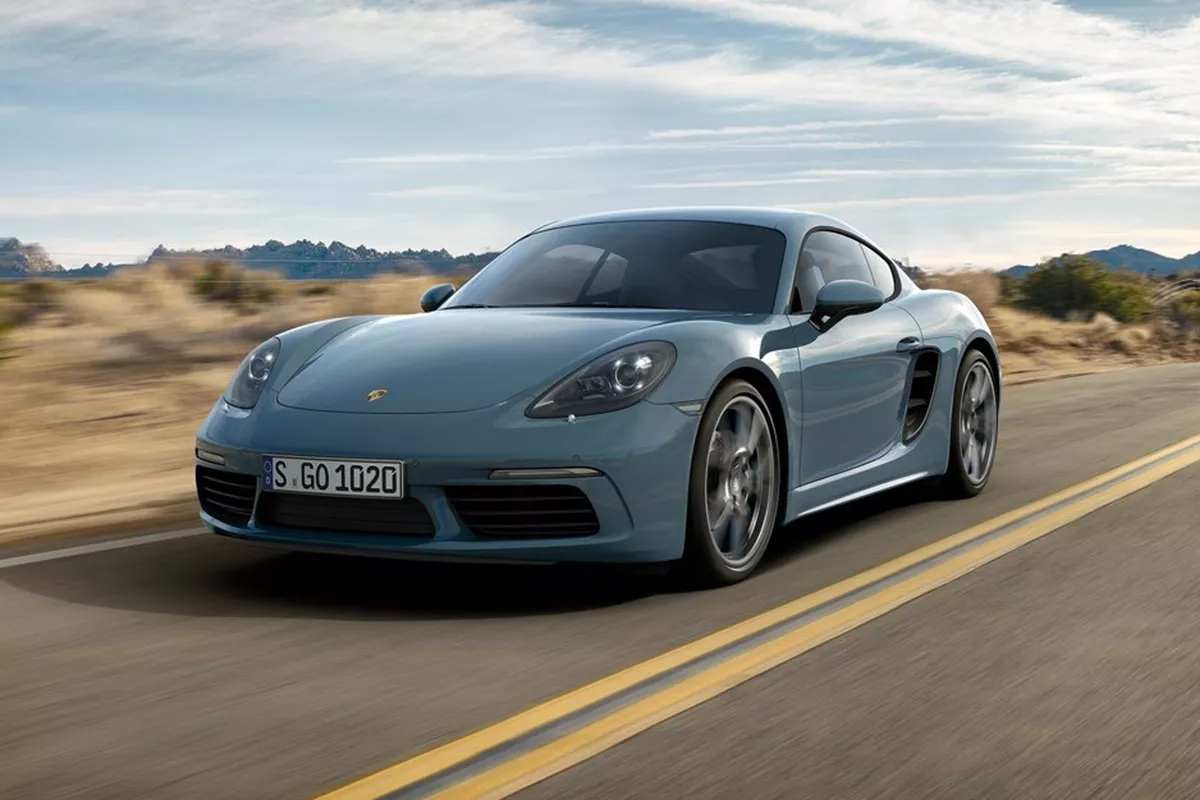 A picture of the Porsche Cayman