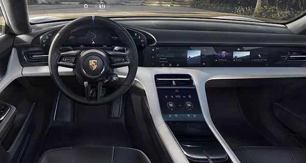 Porsche Taycan EV 2020: interior