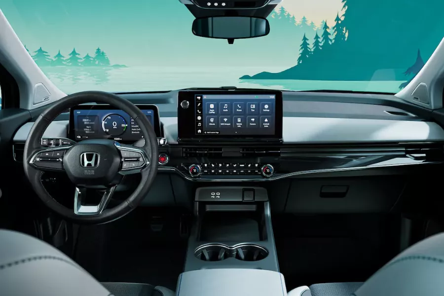 A picture of the interior of the Honda Prologue EV