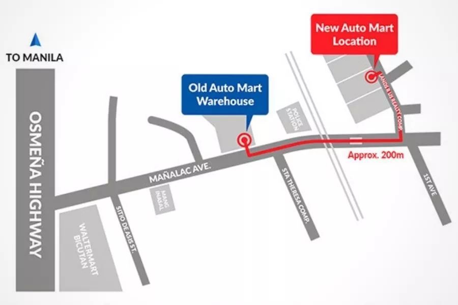 PSBank's Auto Mart new location