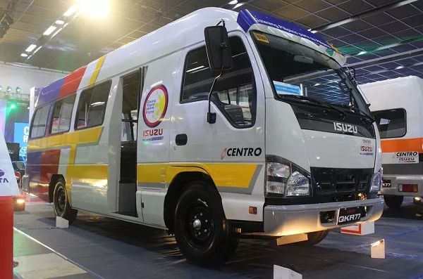 An Isuzu Euro-4 Jeepney model New jeepney design Philippine: isuzu model