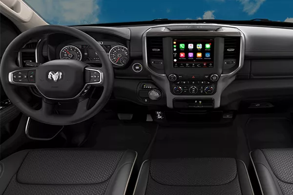 A picture of the interior of the RAM 1500