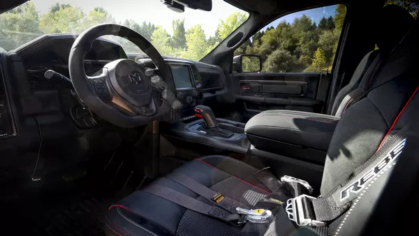 interior of the Ram Rebel TRX concept