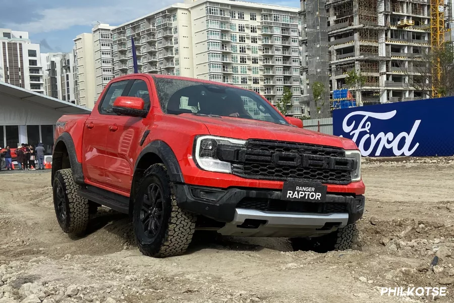 Ford Ranger Raptor front view