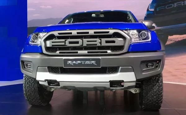  Ford Ranger Raptor 2018 front view