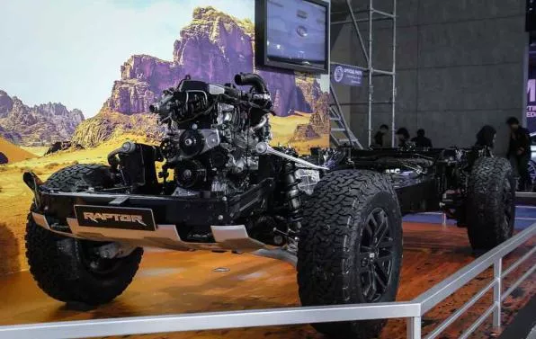 Ford Ranger Raptor 2018 rear axles