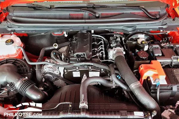 You get the 2.2 liter TDCi engine that makes 160 HP and 385 Nm of torque which is plenty