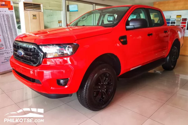 You won't find an ounce of chrome on the new Ford Ranger XLS 2019 Philippines