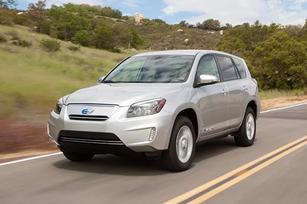Electric car toyota: Rav4 EV 