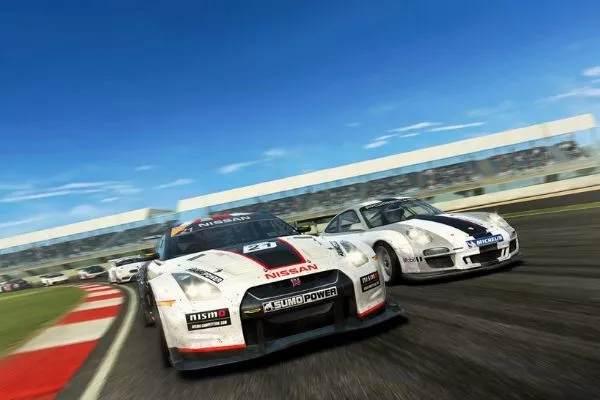 Real Racing 3 is one of the more realistic mobile racing games available right now An in-game screenshot of Real Racing 3