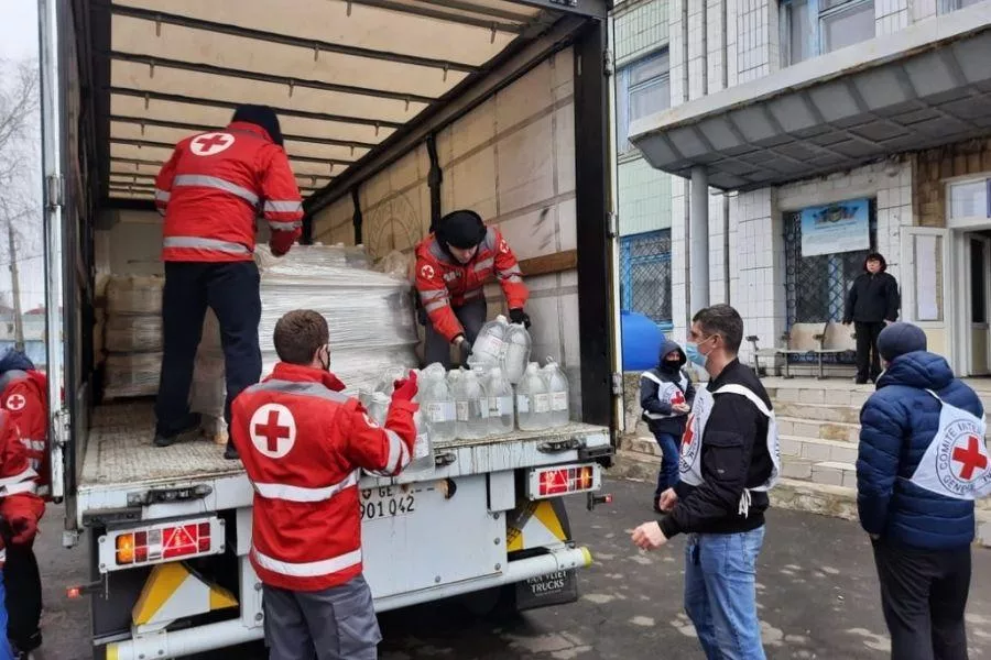 Red Cross in Ukraine