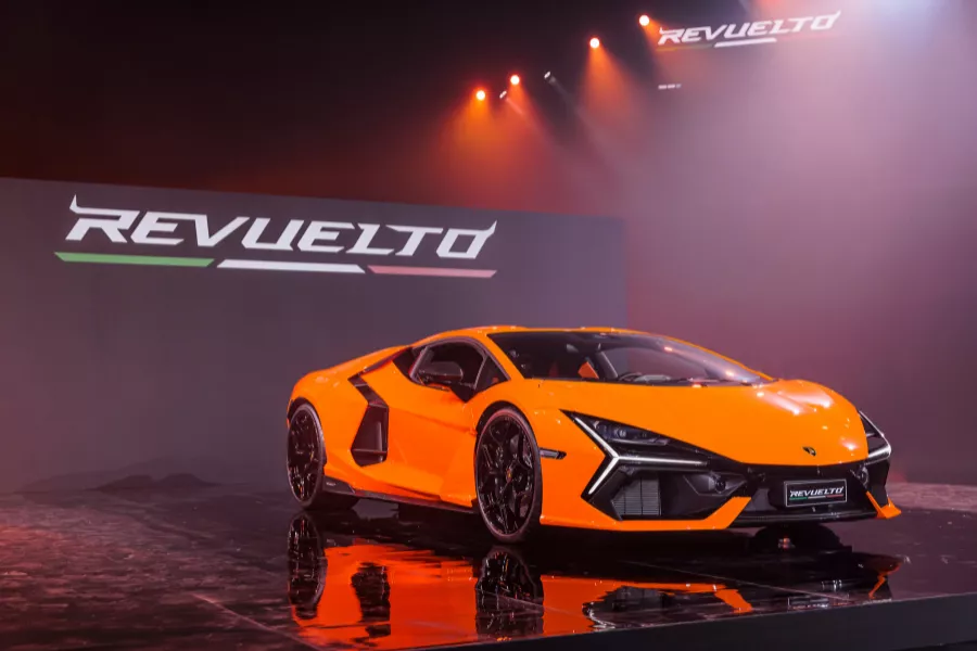 A picture of the Lamborghini Revuelto